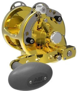 Avet HXW 5/2 Two-Speed Lever Drag Casting Reels Gold