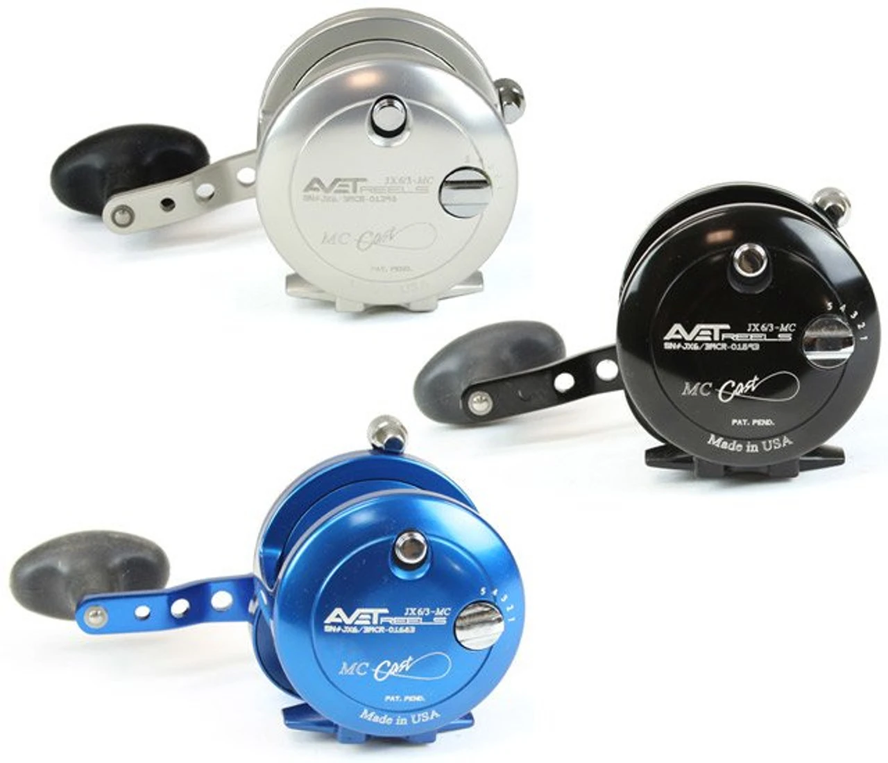 Avet JX 2-Speed Lever Drag Casting Reels 4 Avet JX 2-Speed Lever Drag Casting Reels - Image 2