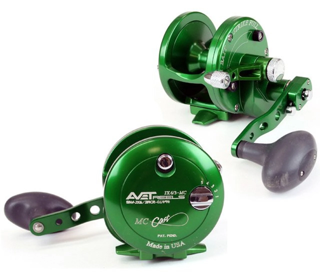 Avet JX 2-Speed Lever Drag Casting Reels 5 Avet JX 2-Speed Lever Drag Casting Reels - Image 3