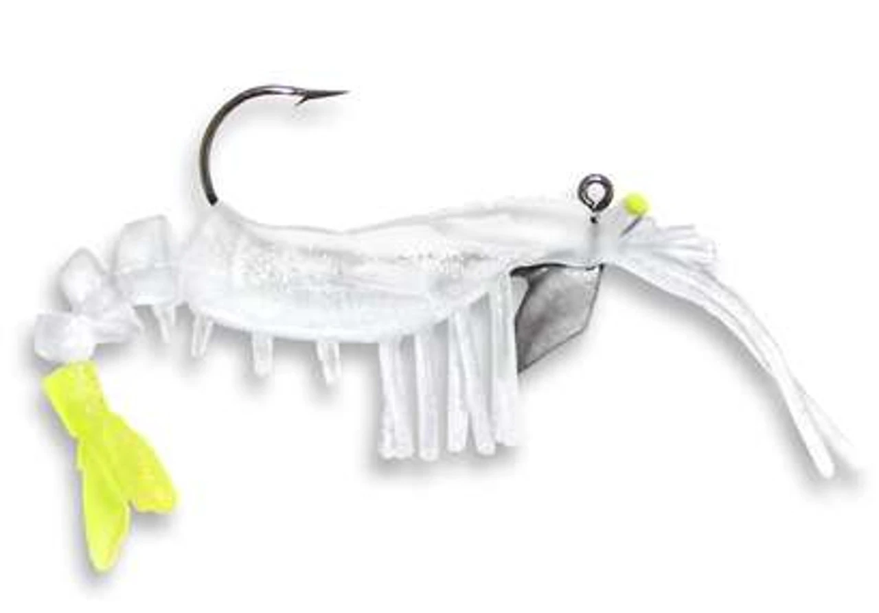 Egret Baits Vudu Glow Shrimp Lures 4 Egret Baits Vudu Glow Shrimp Lures - Image 2