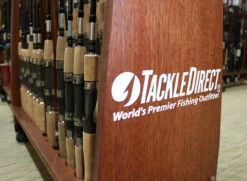 TackleDirect Die Cut Vinyl Logo Decal - 10" - White -Daiwa Fishing Shop tackledirect die cut logo decal td10whitediecut 24580.1651326352