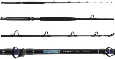 TackleDirect TDSSUT601HSB Silver Hook Series Conventional Standup Rod 3 TackleDirect TDSSUT601HSB Silver Hook Series Conventional Standup Rod