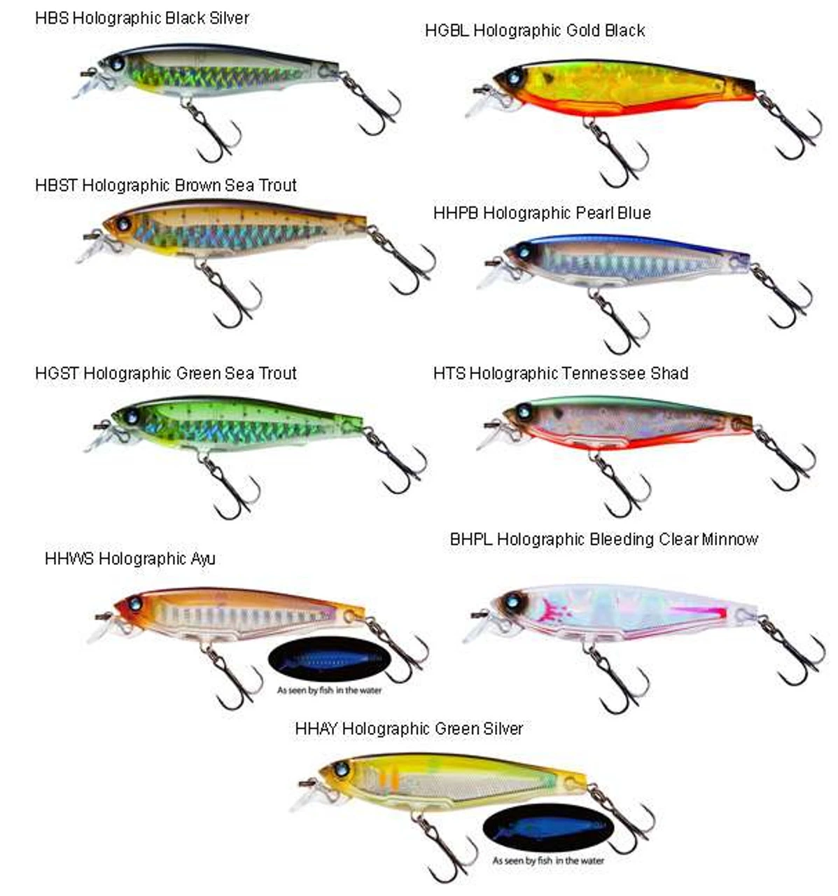 Yo-Zuri 3DS Minnow Lures 4 Yo-Zuri 3DS Minnow Lures - Image 2